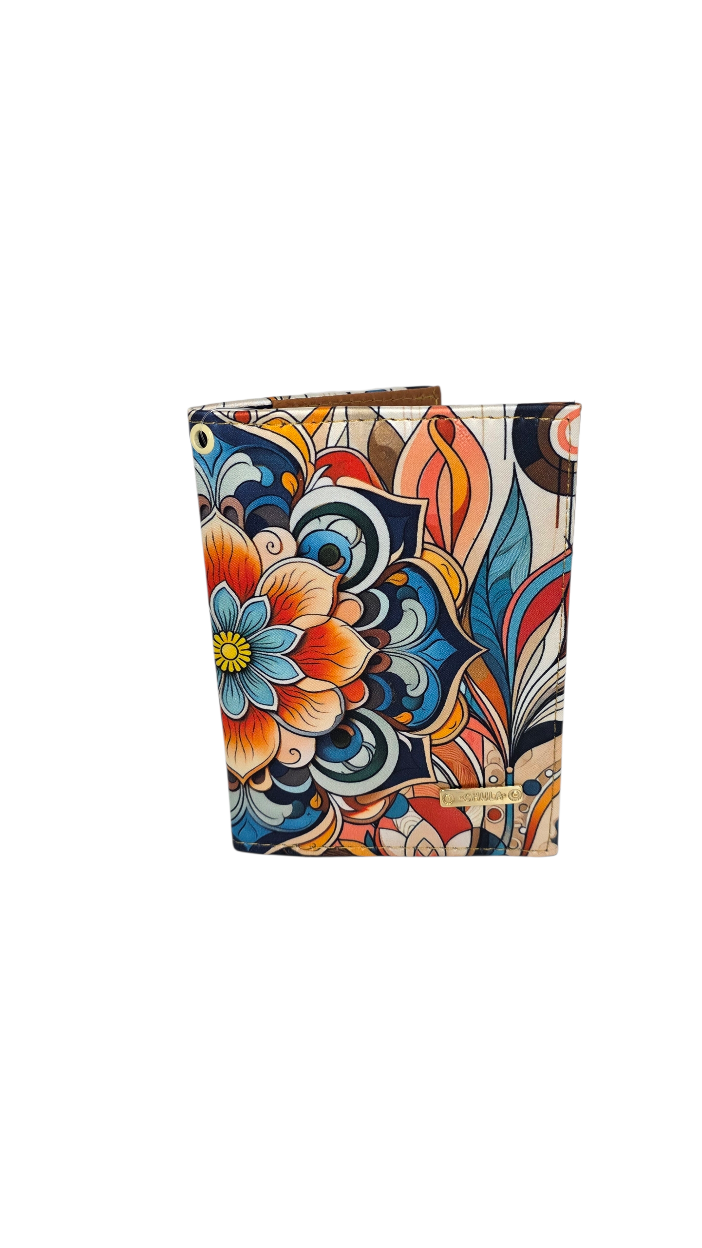 Porta pasaporte - Flor Exótica