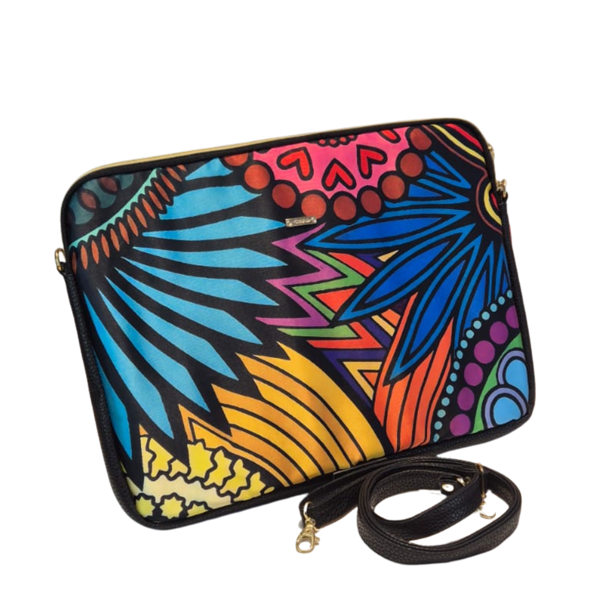 Porta Laptop - Flores y Ruedas