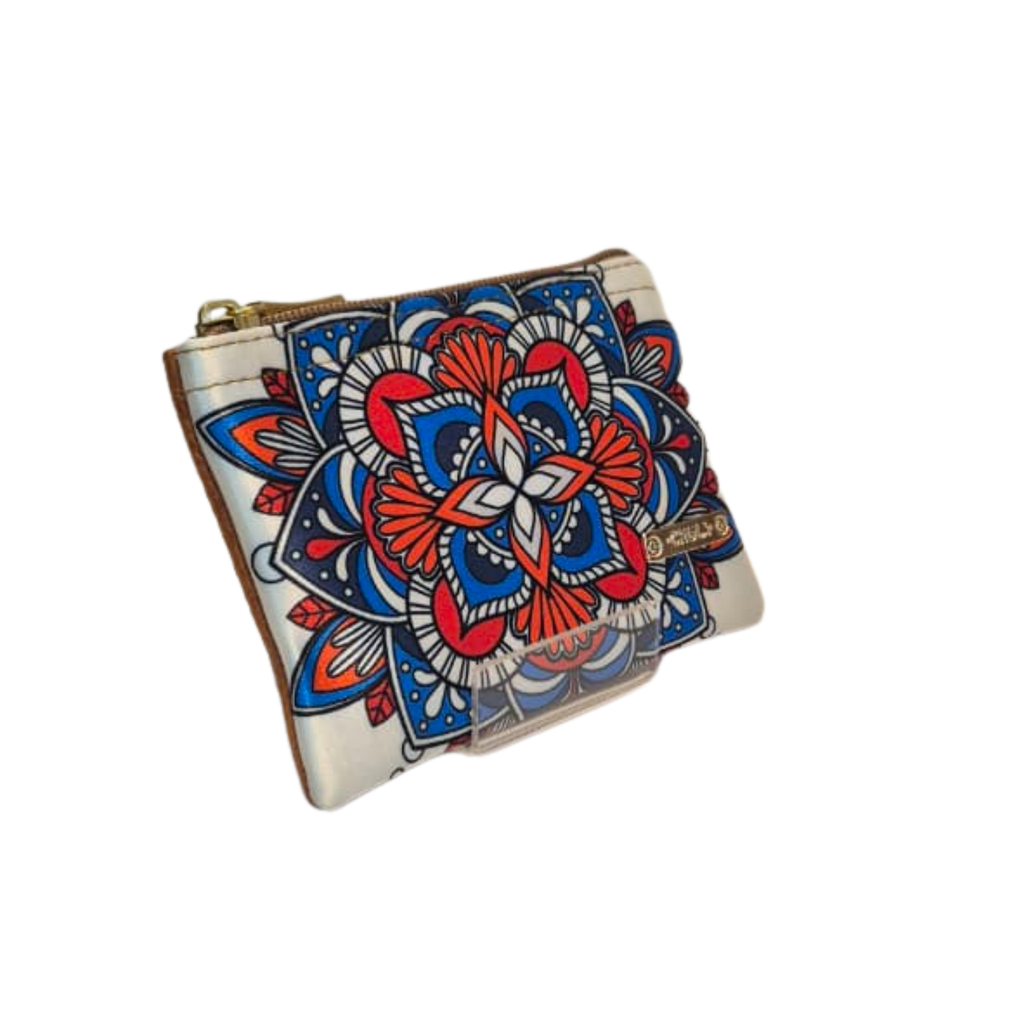 Card Holder - Mandala Blanco