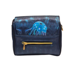 Bolso Mini Baúl - Medusa Azul Decorado