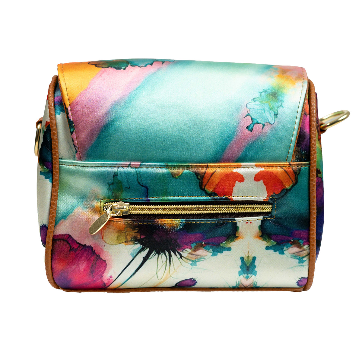 Bolso Mini Baúl - Pensamiento en Color Decorado