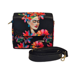 Bolso Mini Baúl - Frida Daisy Roja Decorado