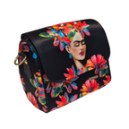 Bolso Mini Baúl - Frida Daisy Roja Decorado