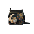 Bolso Lia - Búho de Noche Decorado