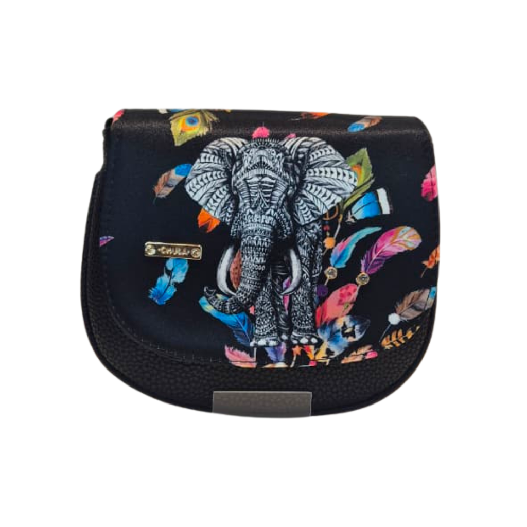 Bolso Iris - Mandala Elefante Decorado