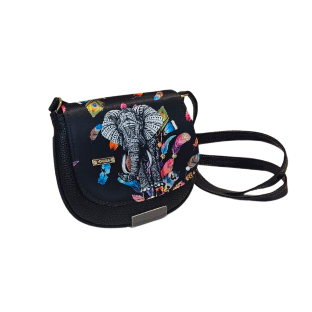Bolso Iris - Mandala Elefante Decorado