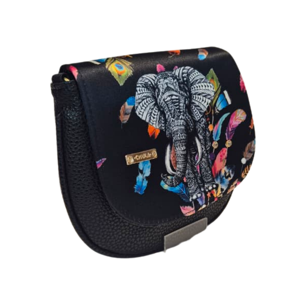 Bolso Iris - Mandala Elefante Decorado