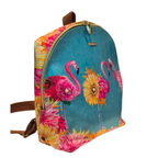 Mochila Mini - Flamingo Elegante Decorado