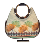 Bolso Natalia - Cotorro Celestial Decorado
