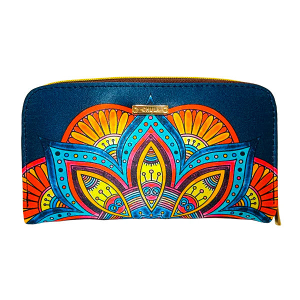 Billetera Colette - Fantasía Azul