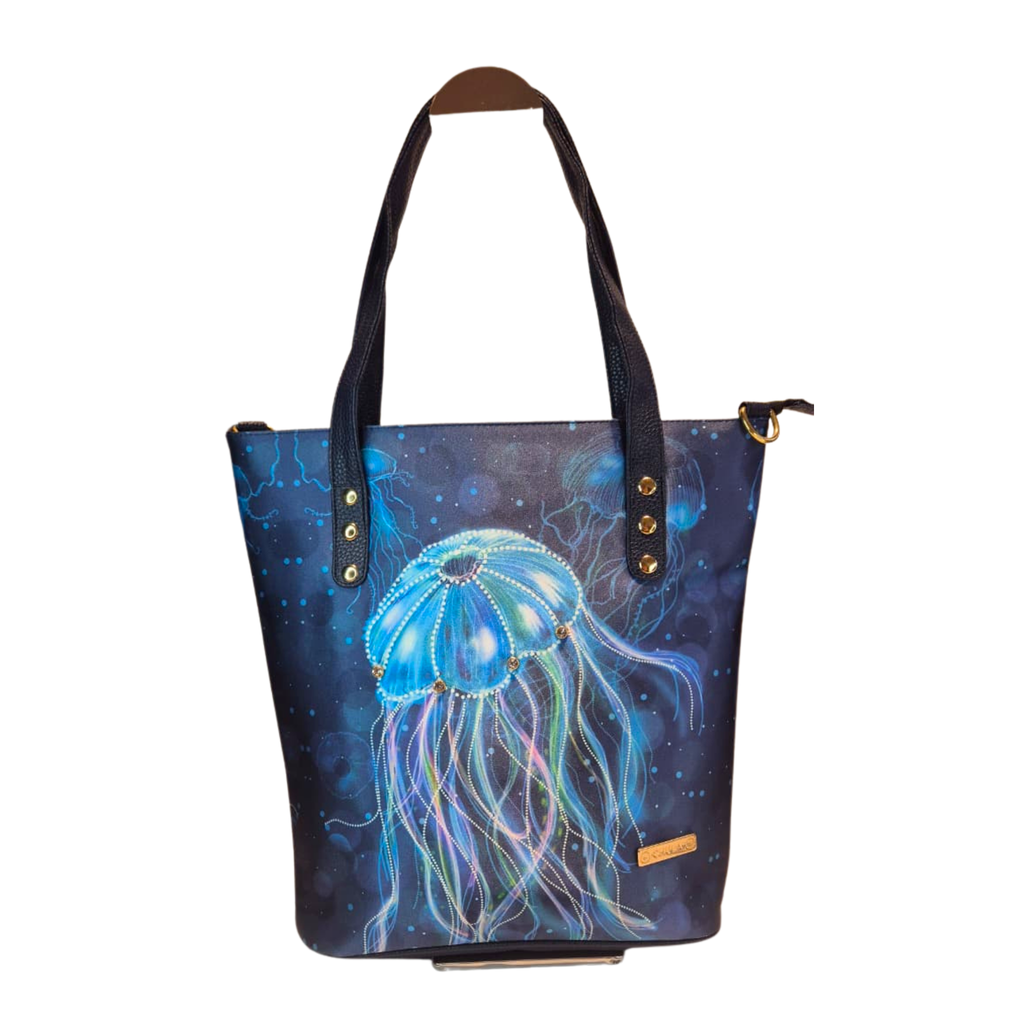 Bolso Karen - Medusa Azul Decorado