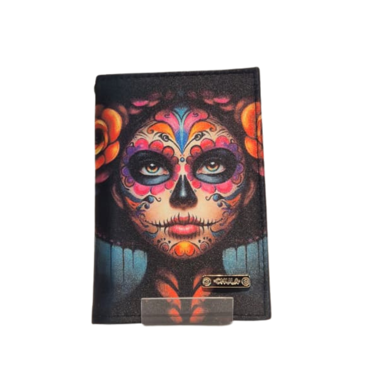 Porta Pasaporte - Día de Muertos Decorado