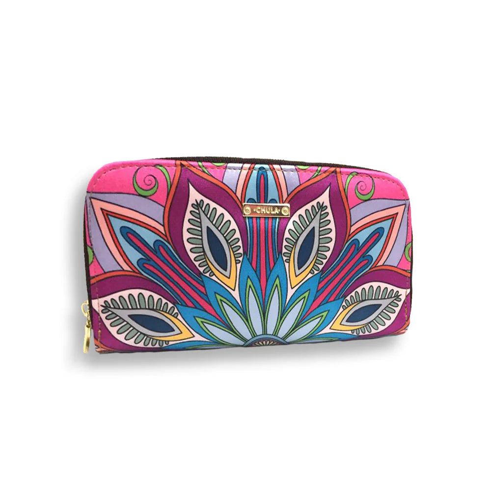 Billetera Doble Cierre - Mandala Patron