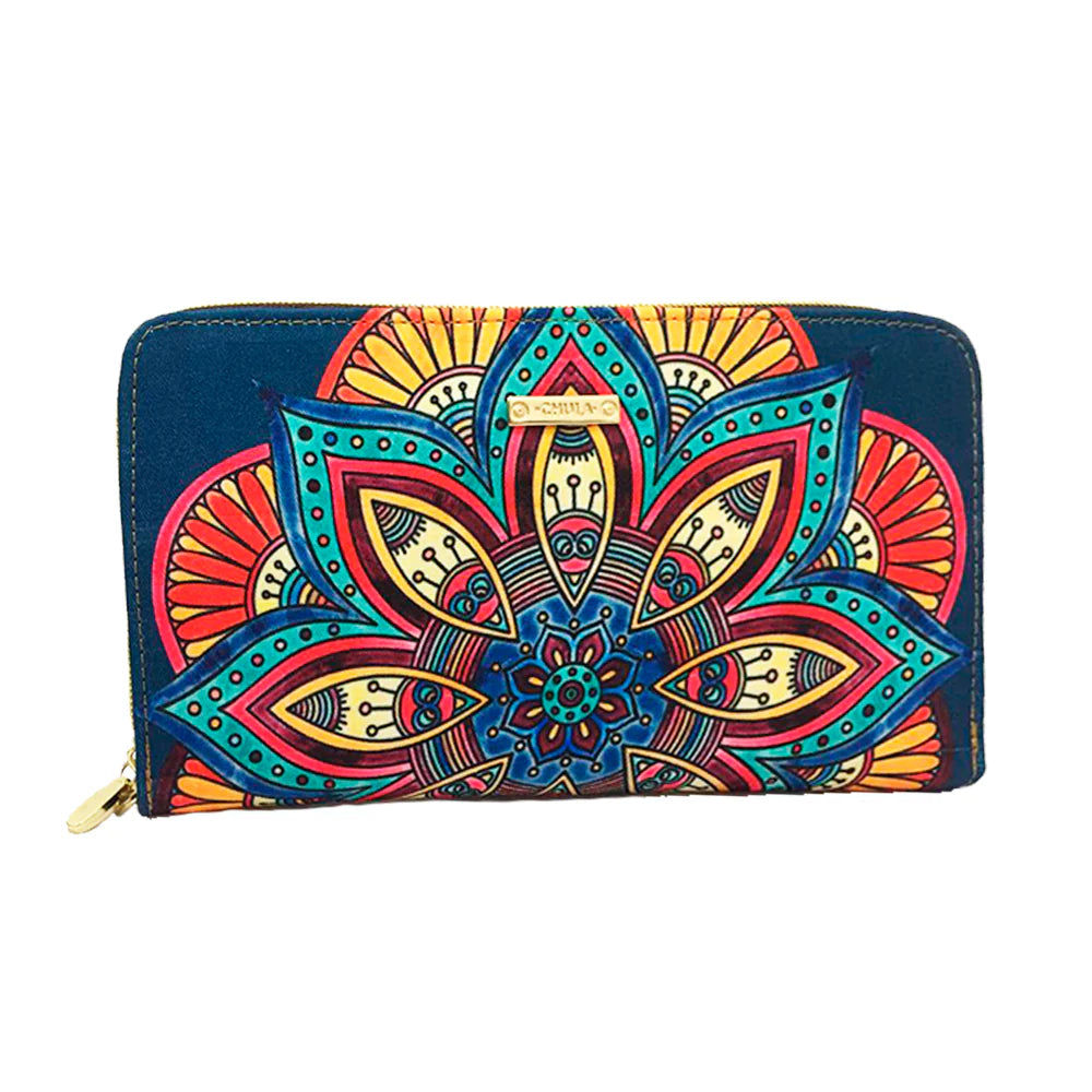 Billetera Maxi - Fantasía Azul