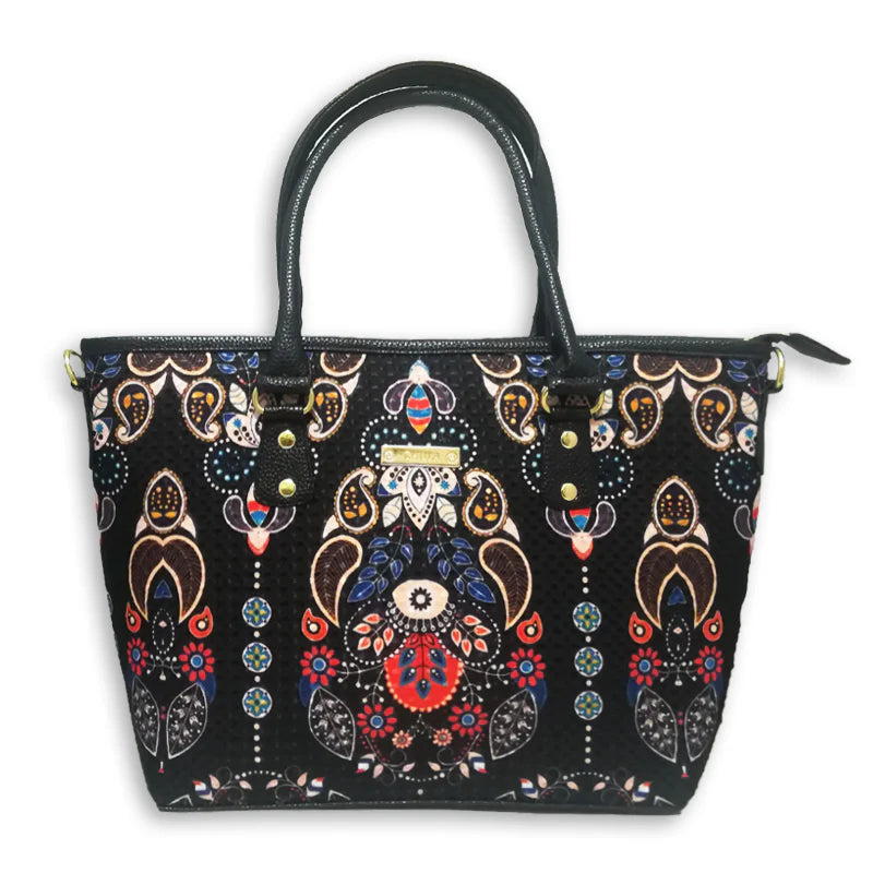 Bolso Tania - Flor Negra