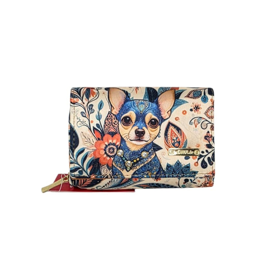 Billetera Dalia - Perrito Mandala Flores