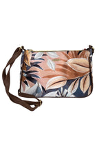 Bandolera Iliana - Hojas Crema