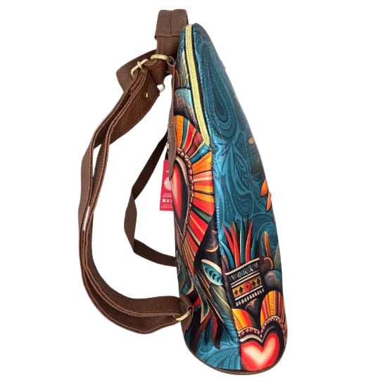 Mochila Chula - Corazón Azteca Aqua