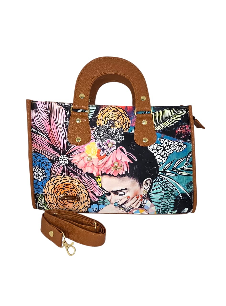Bolso Canasta - Frida Pensamientos Primavera